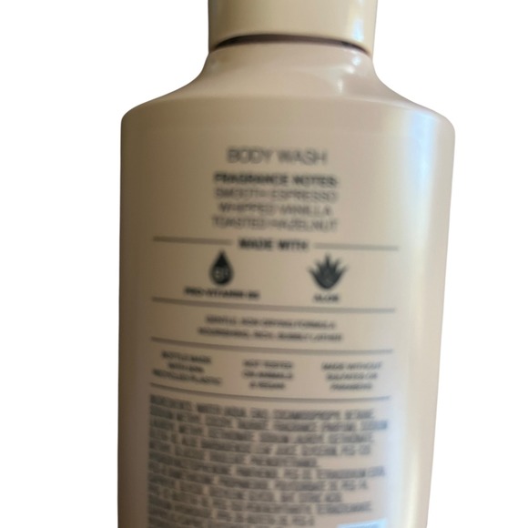 Bath & Body Works Vanilla Cafe Body Wash with Pro-Vitamin B5 & Aloe - 10 fl oz‎ - Picture 4 of 6